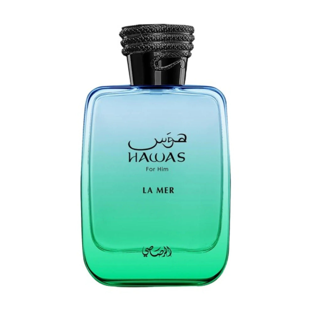 Rasasi Hawas La Mer Eau de Parfum 100 mL – For Men perfume bottle
