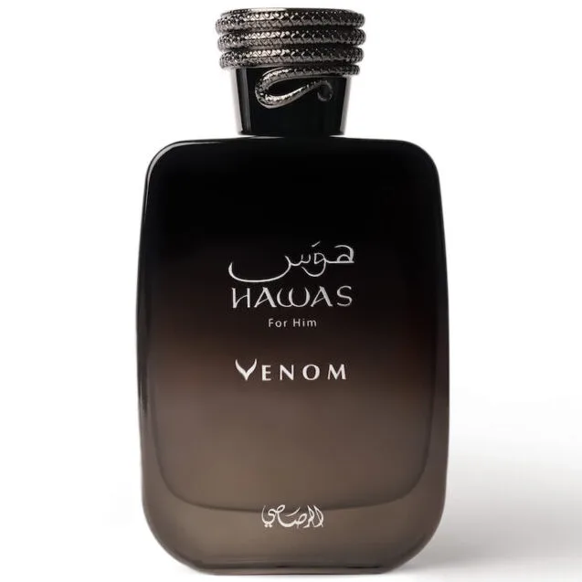 Rasasi Hawas Venom Eau de Parfum 100 mL – For Men perfume bottle