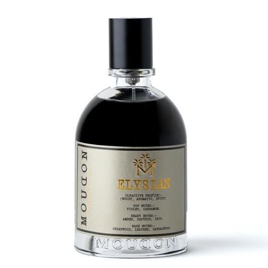 Moudon Elysian Extrait de Parfum 100 mL – Unisex perfume bottle