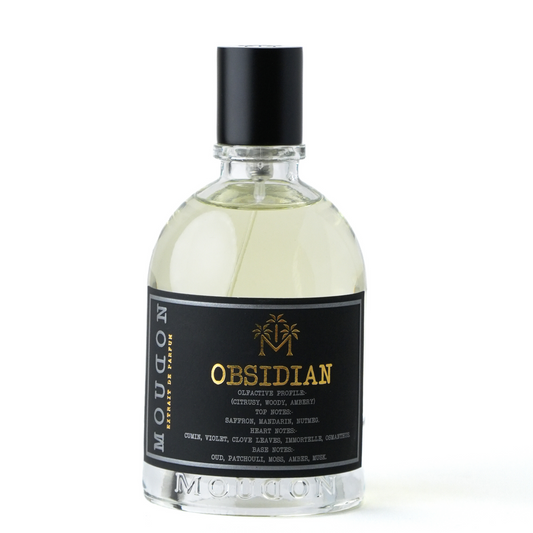 Moudon Obsidian Extrait de Parfum 100 mL – Unisex perfume bottle