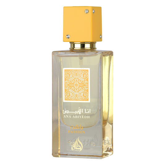 Lattafa Ana Abiyedh Passion Eau de Parfum 60 mL – Unisex perfume bottle