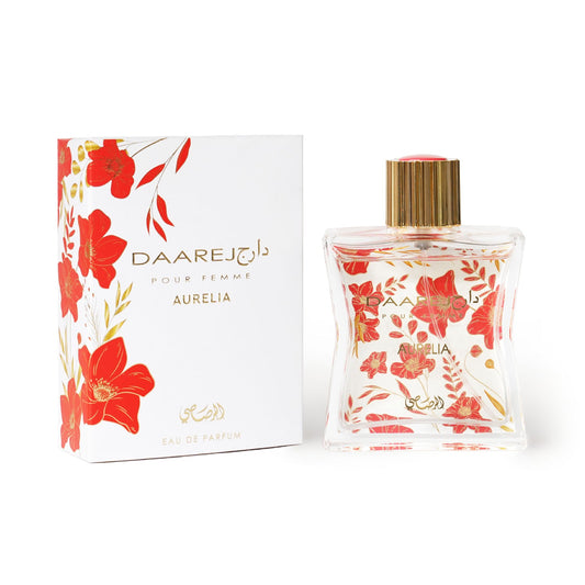 Rasasi Daarej Aurelia Eau de Parfum 100 mL – For Women perfume bottle